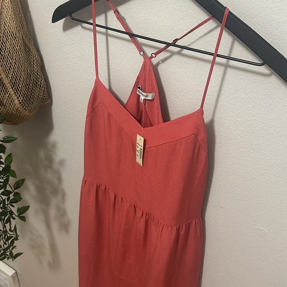 ✨🆕 Madewell Solid Silk Cami Dress - Picture 4 of 5